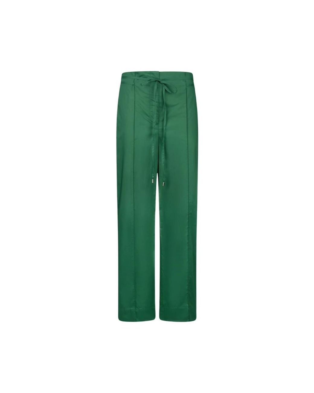 Liu Jo Green Straight Trousers