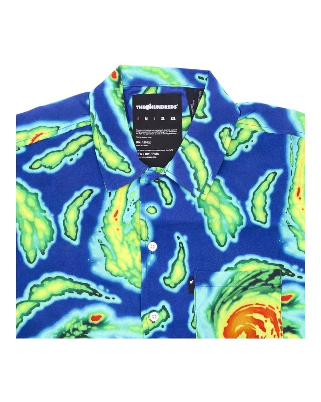 The Hundreds Blue Short Sleeve Shirts for men