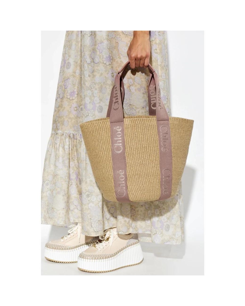 Chloé Brown Tote Bags