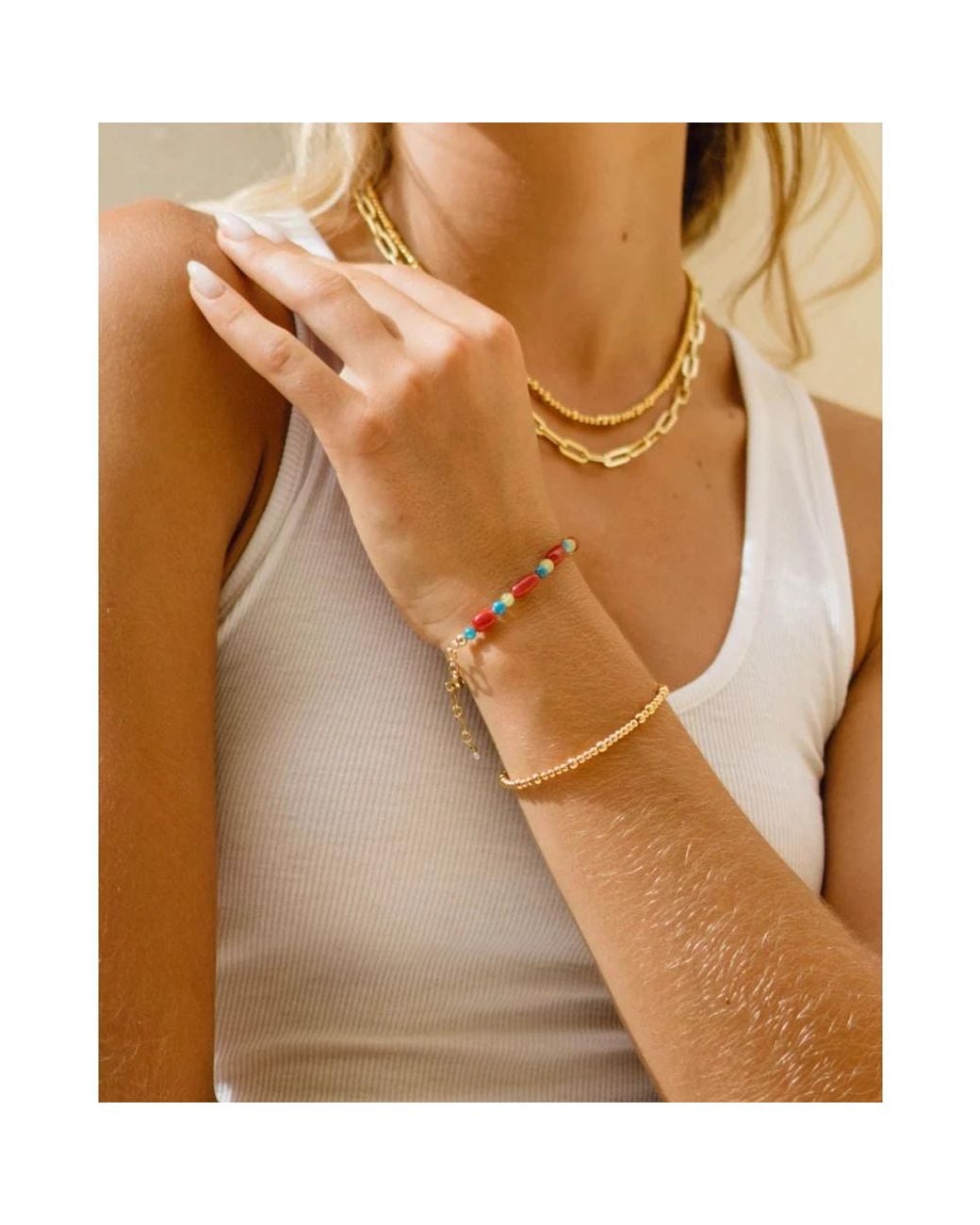 Bracelets Anni Lu en coloris Red