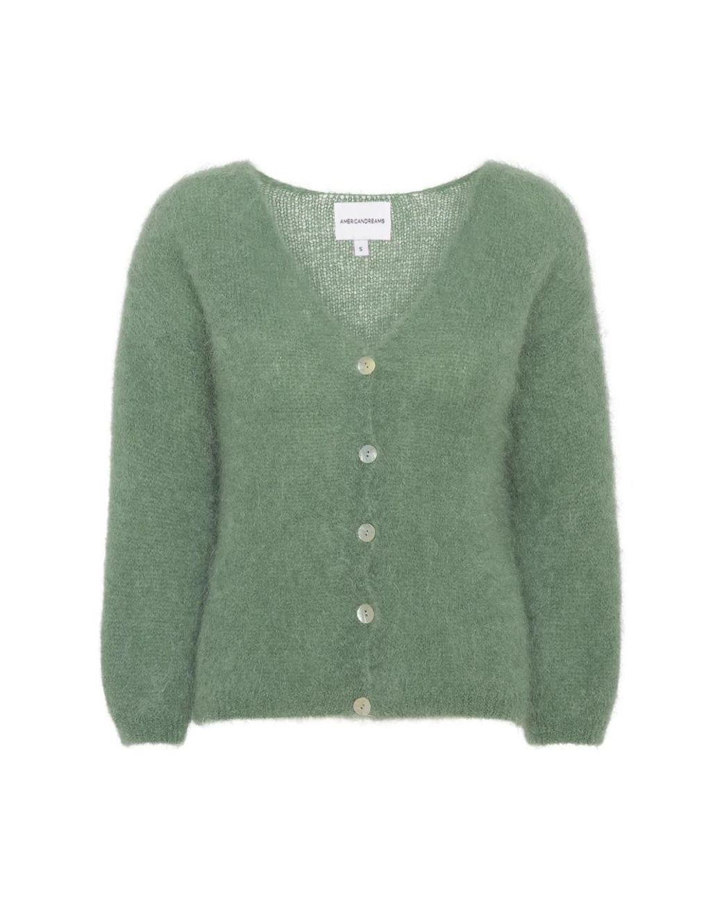 Cardigans American Dreams de color Green