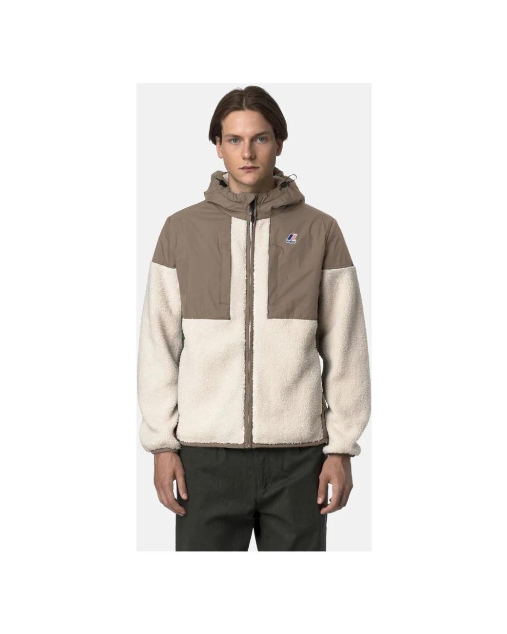 K-Way Natural Faux Fur & Shearling Jackets for men