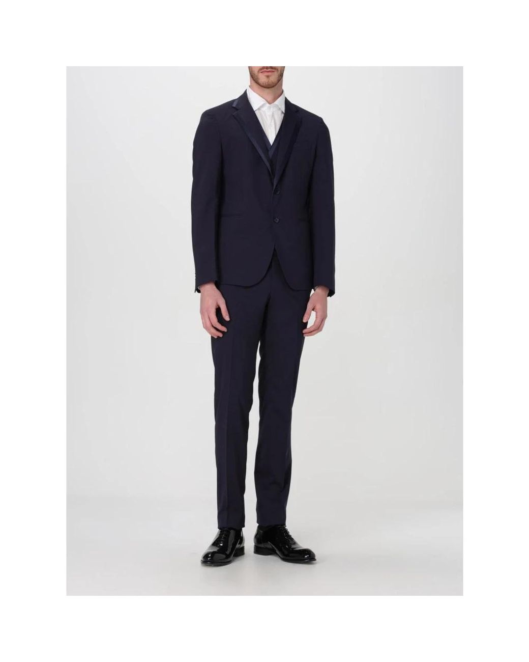 Brian Dales Blauw Slim Fit Pak in het Blue voor heren