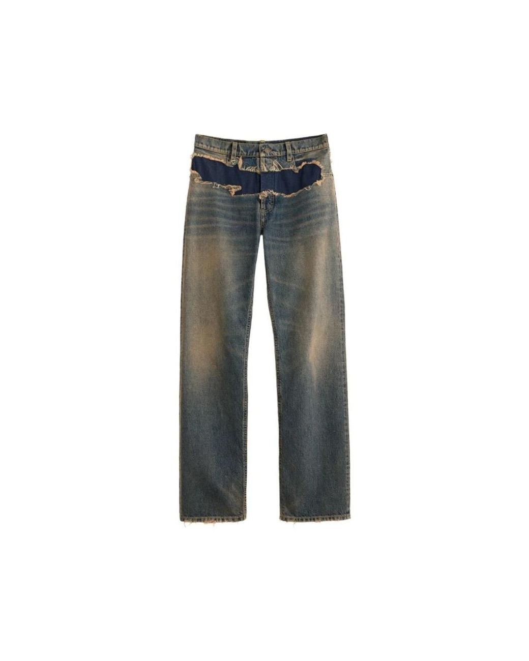 Maison Margiela Gray Straight Fit Jeans