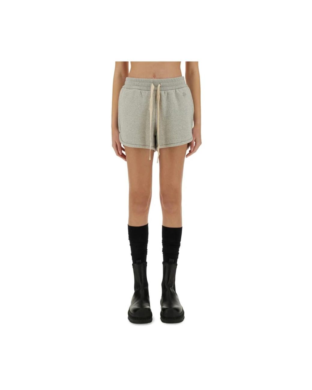 Jil Sander Gray Short Shorts