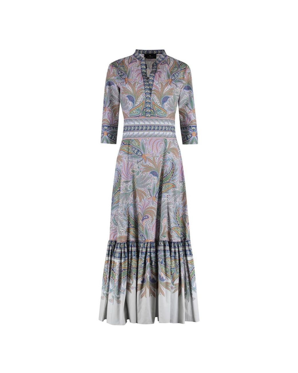 Etro Maxi Dresses in het Gray