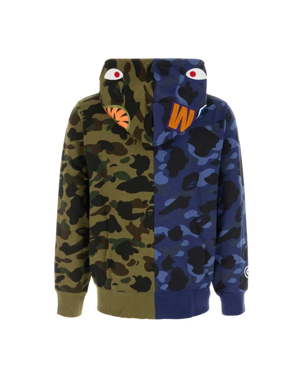 A Bathing Ape Blue Zip-Throughs for men