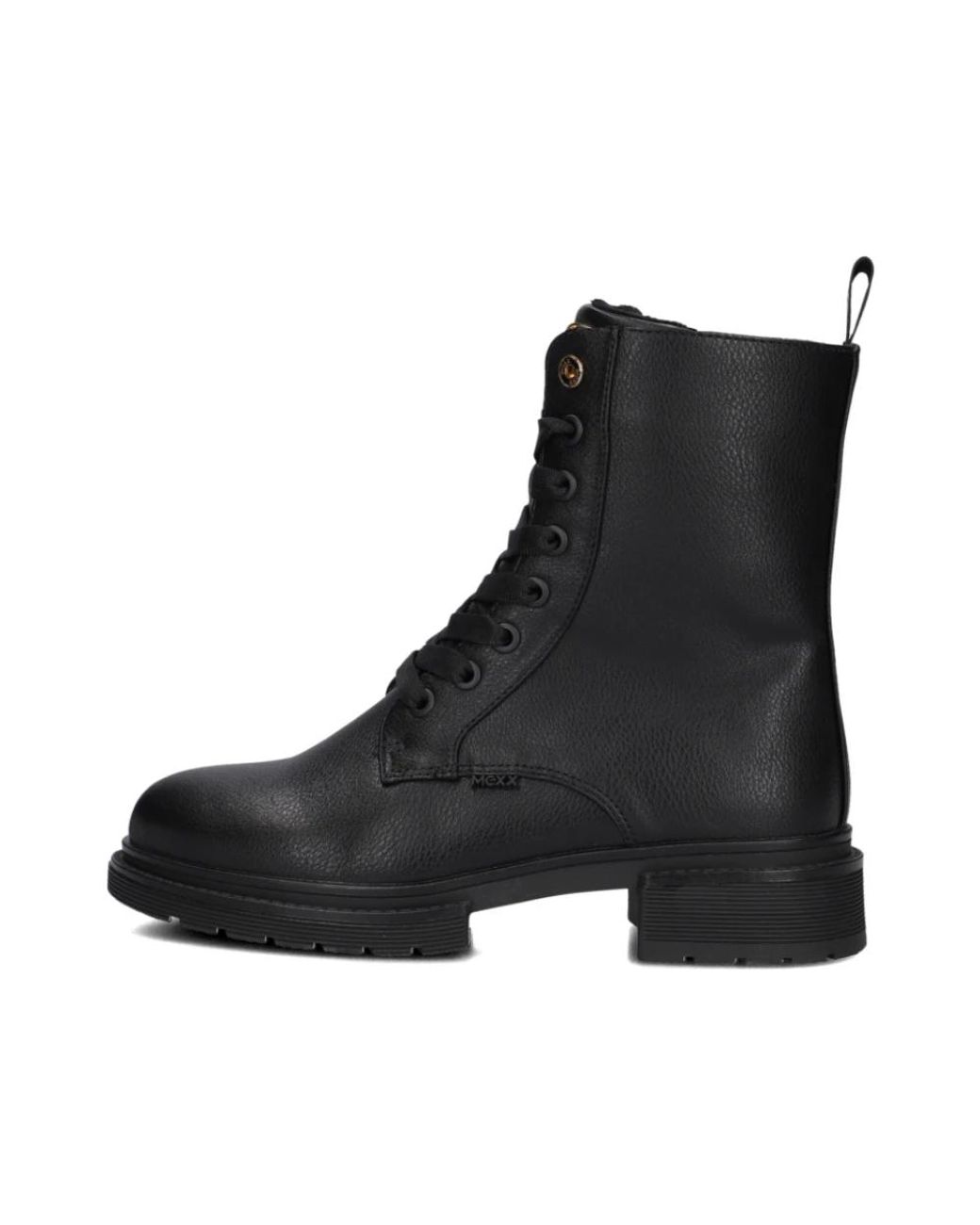 Mexx Black Lace-Up Boots