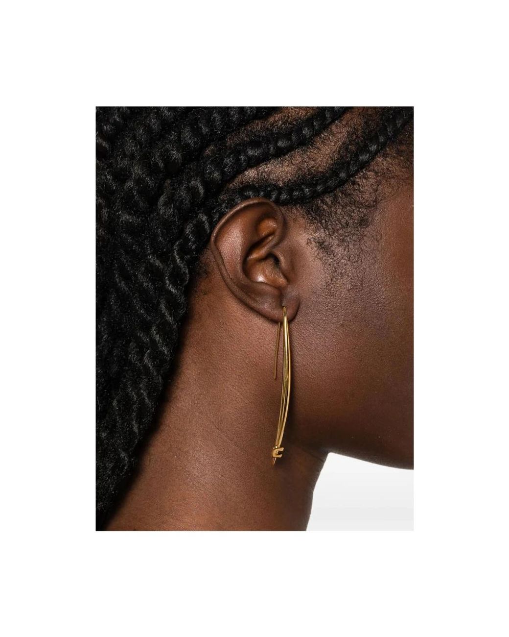 Elisabetta Franchi Metallic Earrings