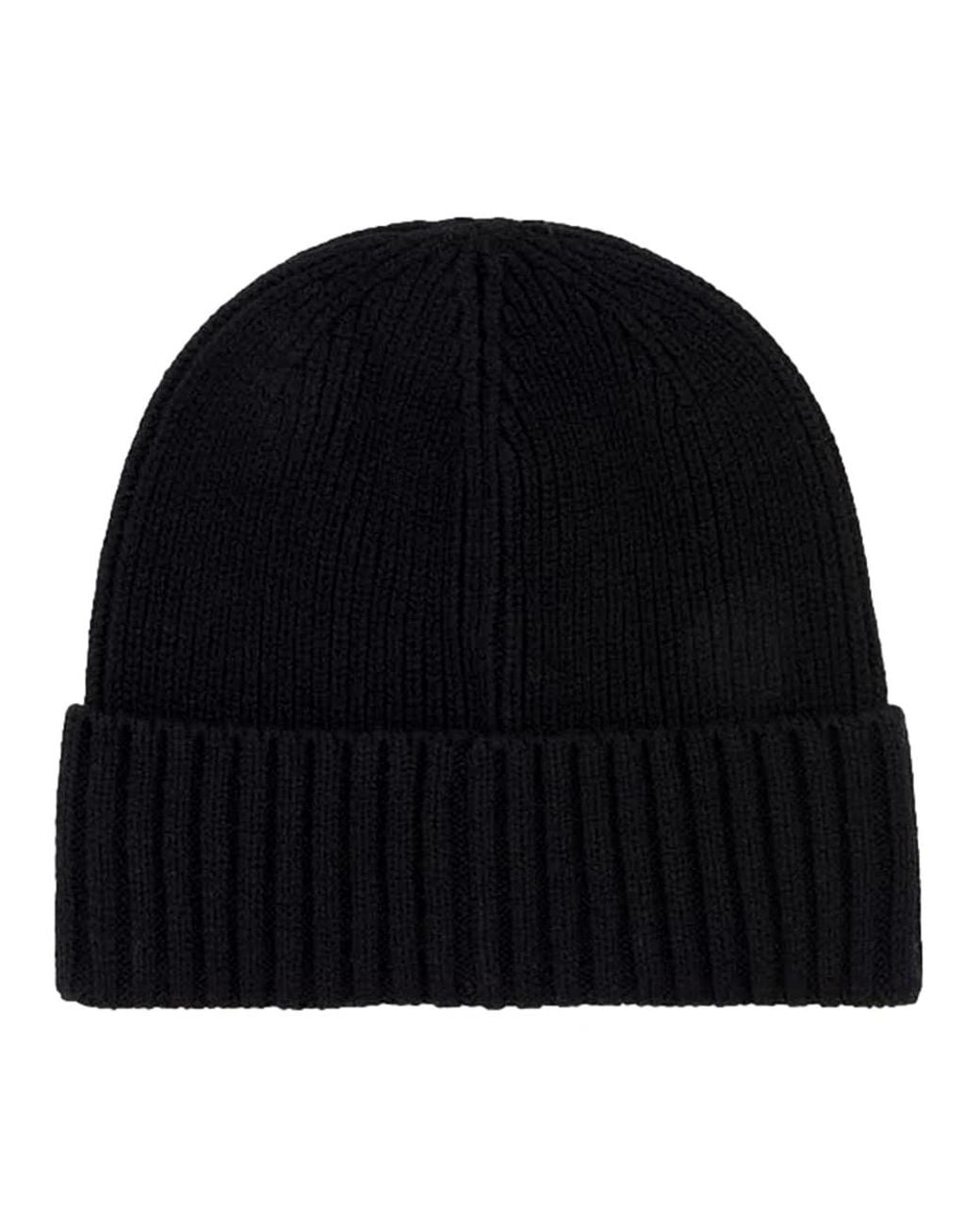 Barbour Black Beanies for men