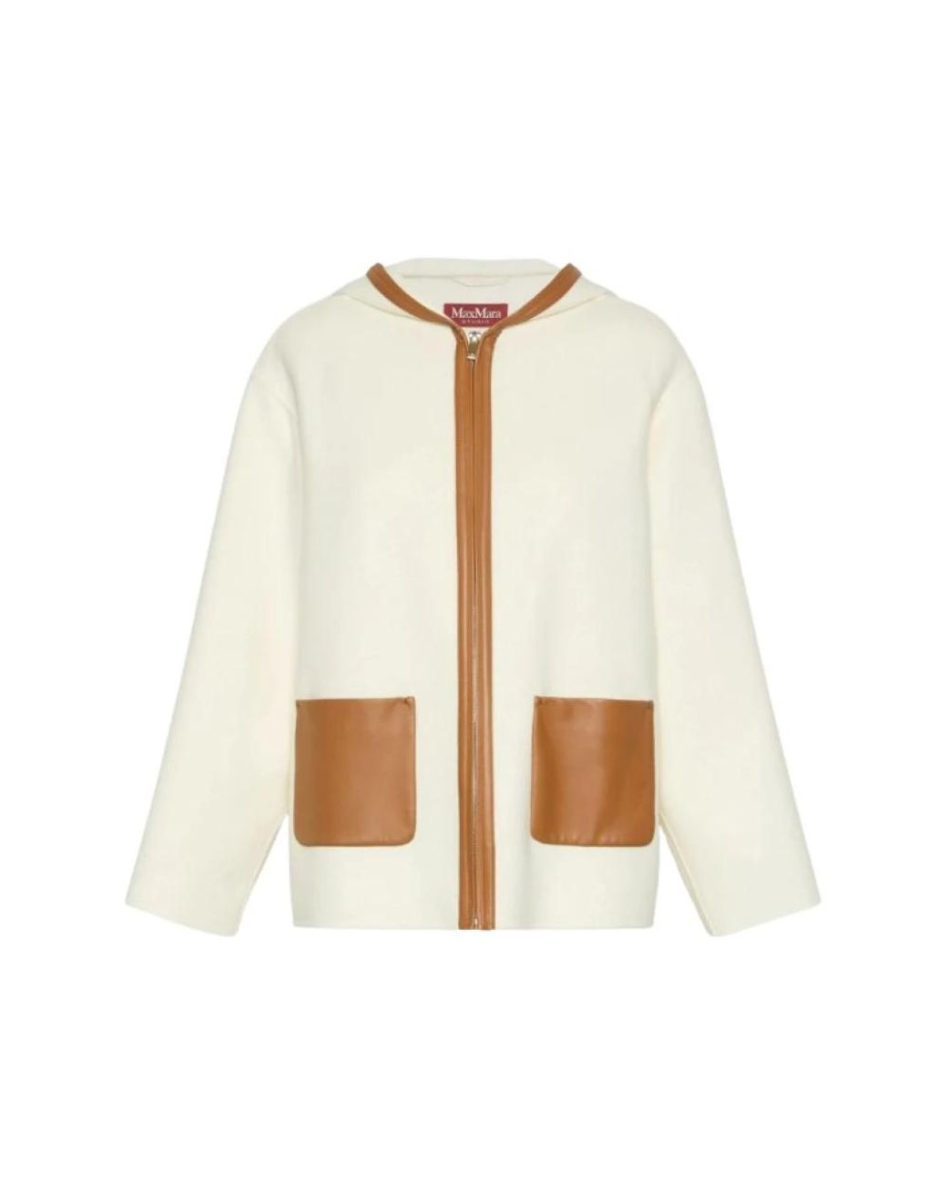 Max Mara Mstcomica Jas in het White