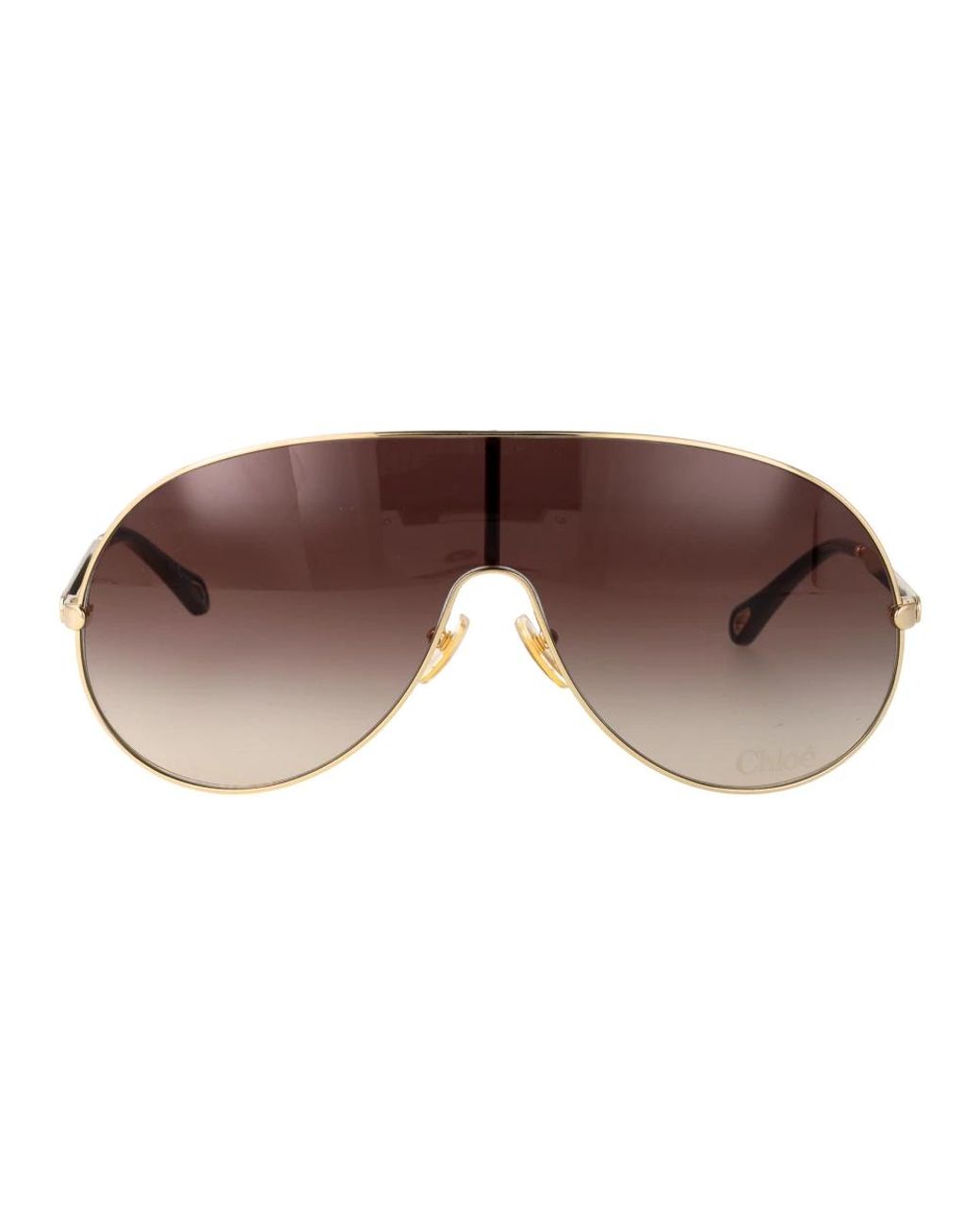 Sunglasses Chloé de color Brown