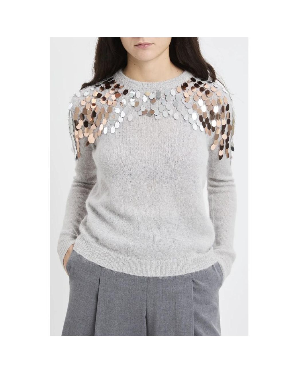 Dixie Gray Round-Neck Knitwear