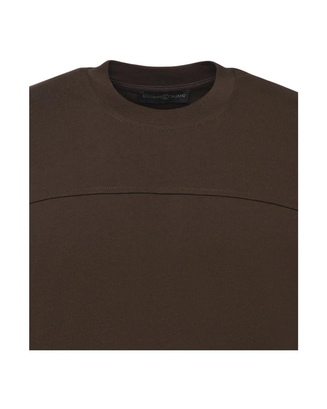 Giuliano Galiano Brown T-Shirts for men