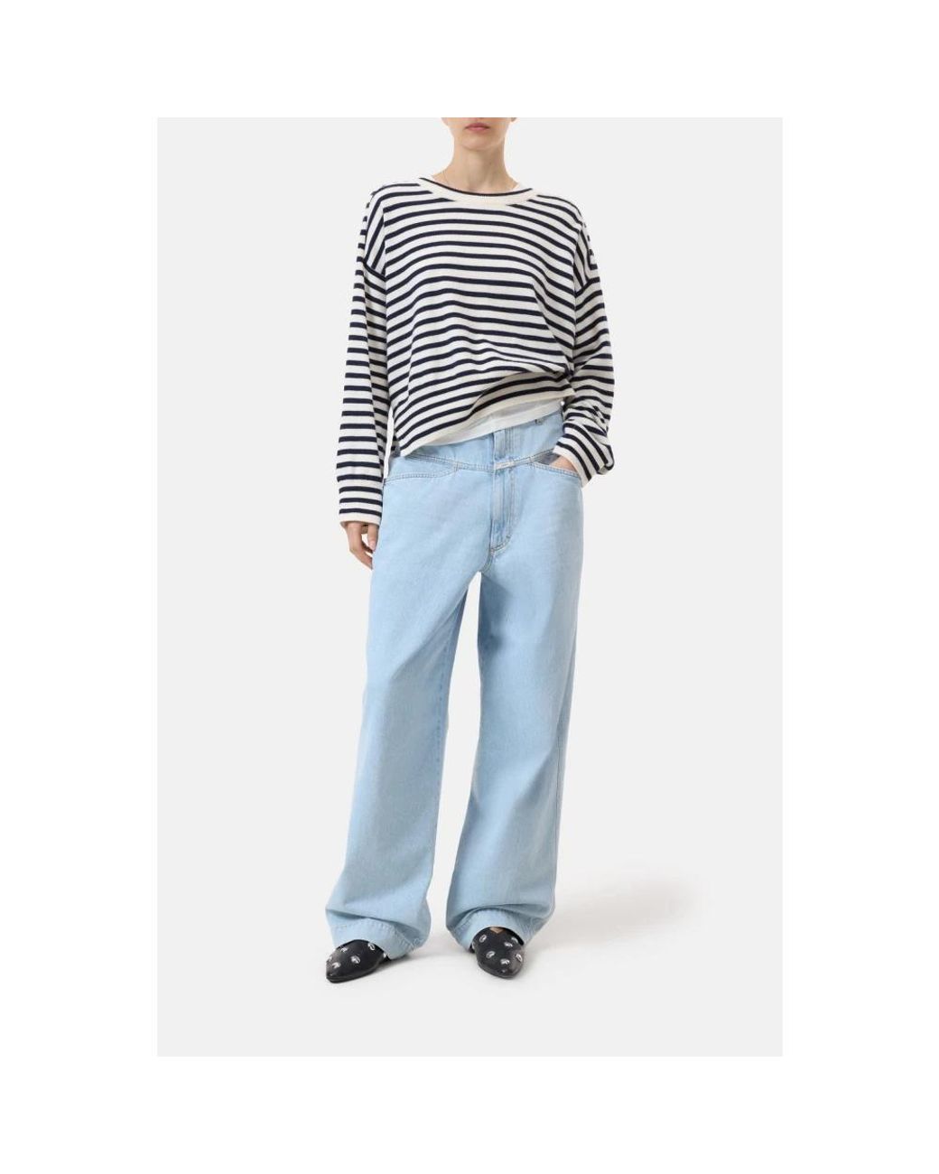 Closed Blue Cashmere Knitwear