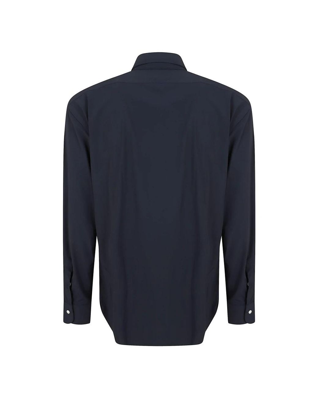 Barba Napoli Blue Casual Shirts for men