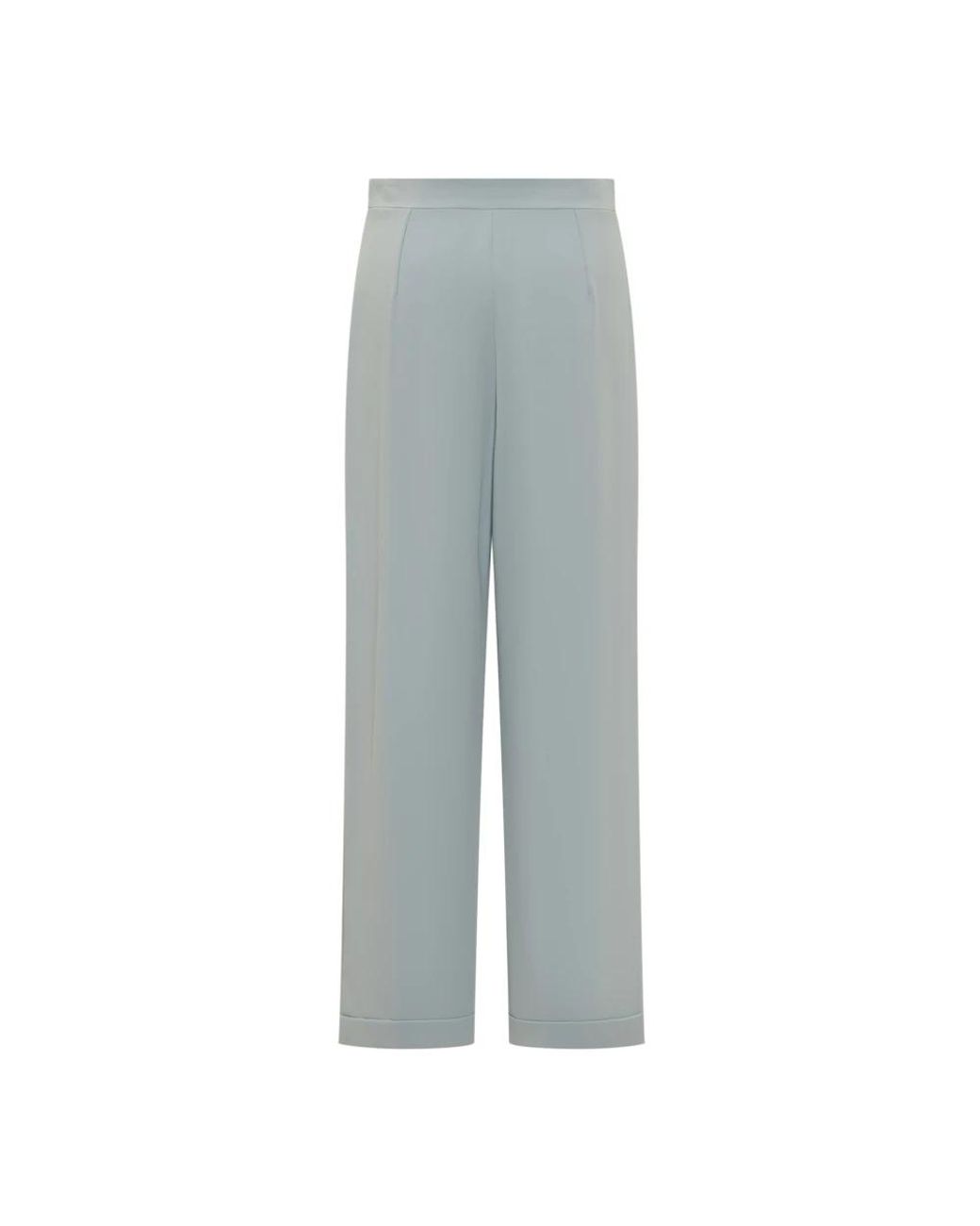 Emporio Armani Gray Straight Trousers