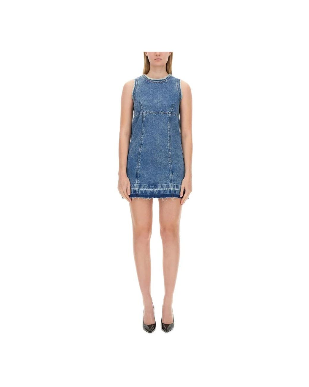 Moschino Blue Short Dresses