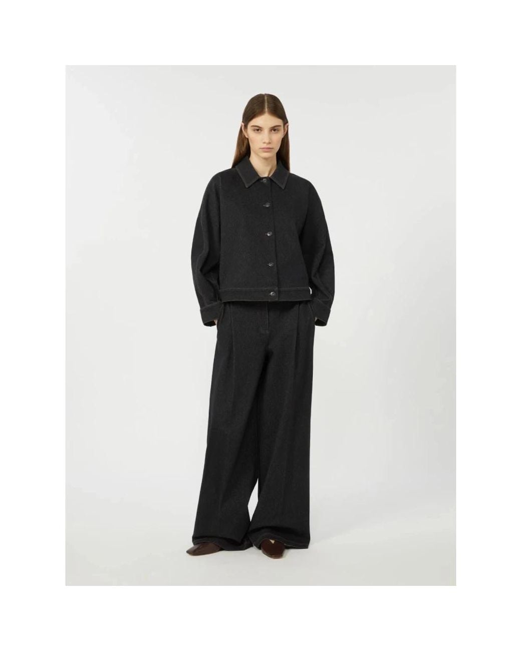 Denim Jackets Max Mara en coloris Black