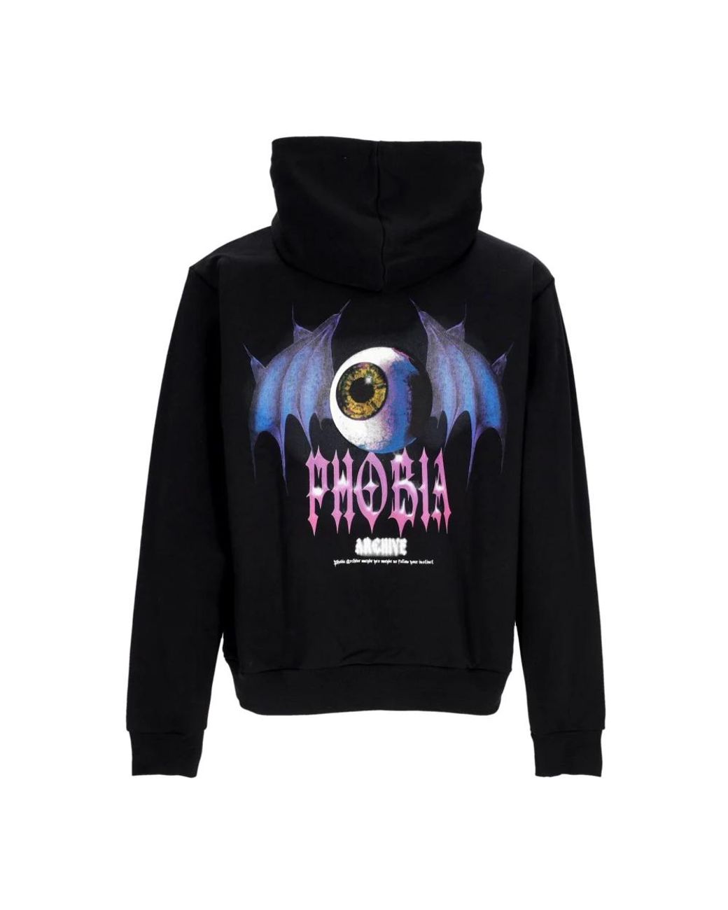 PHOBIA ARCHIVE Black Hoodies for men