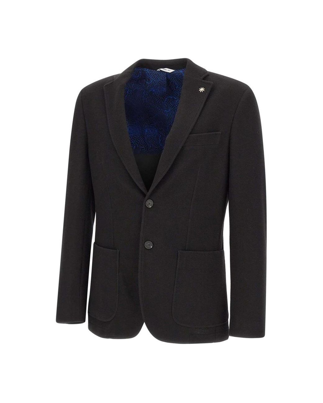 Manuel Ritz Blue Blazers for men