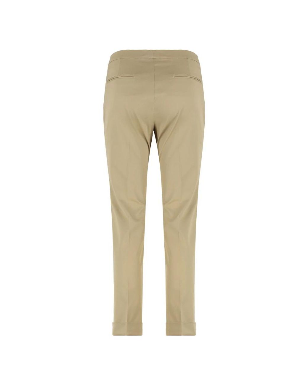 Etro Natural Cropped Trousers