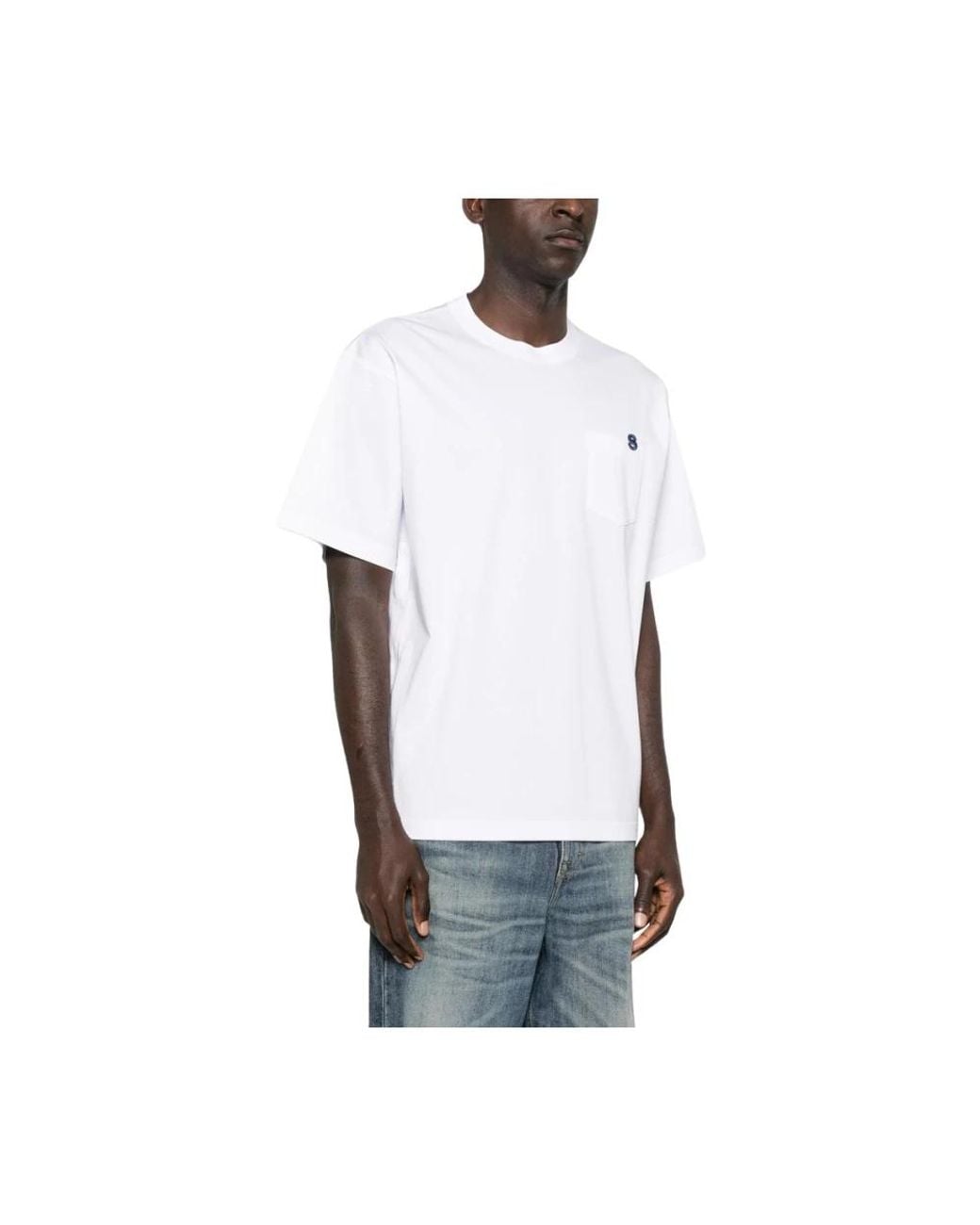Sacai White T-Shirts for men