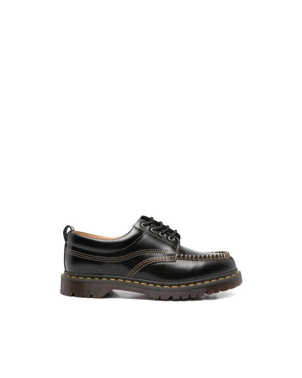 Dr. Martens Black Laced Shoes for men