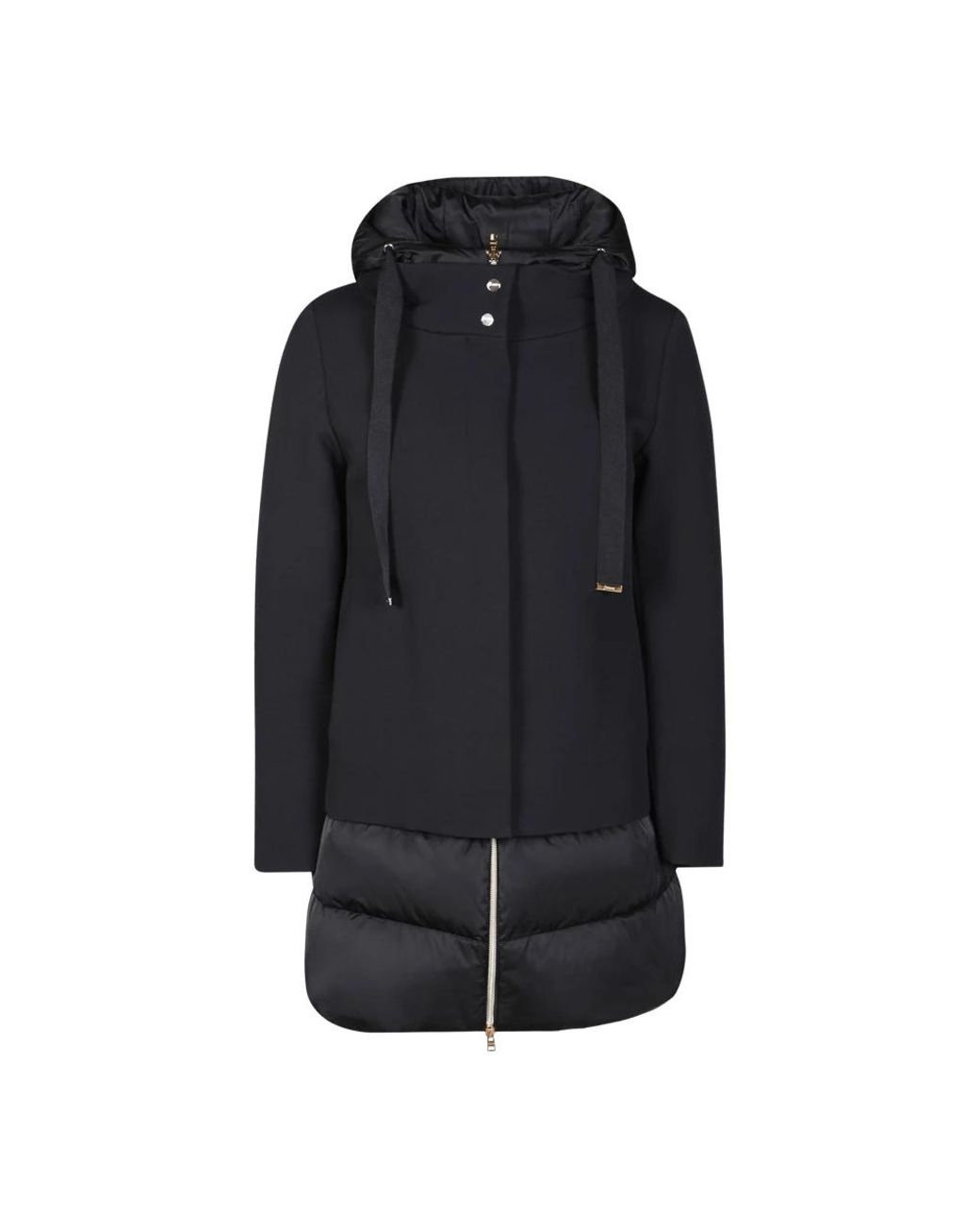 Herno Black Down Jackets