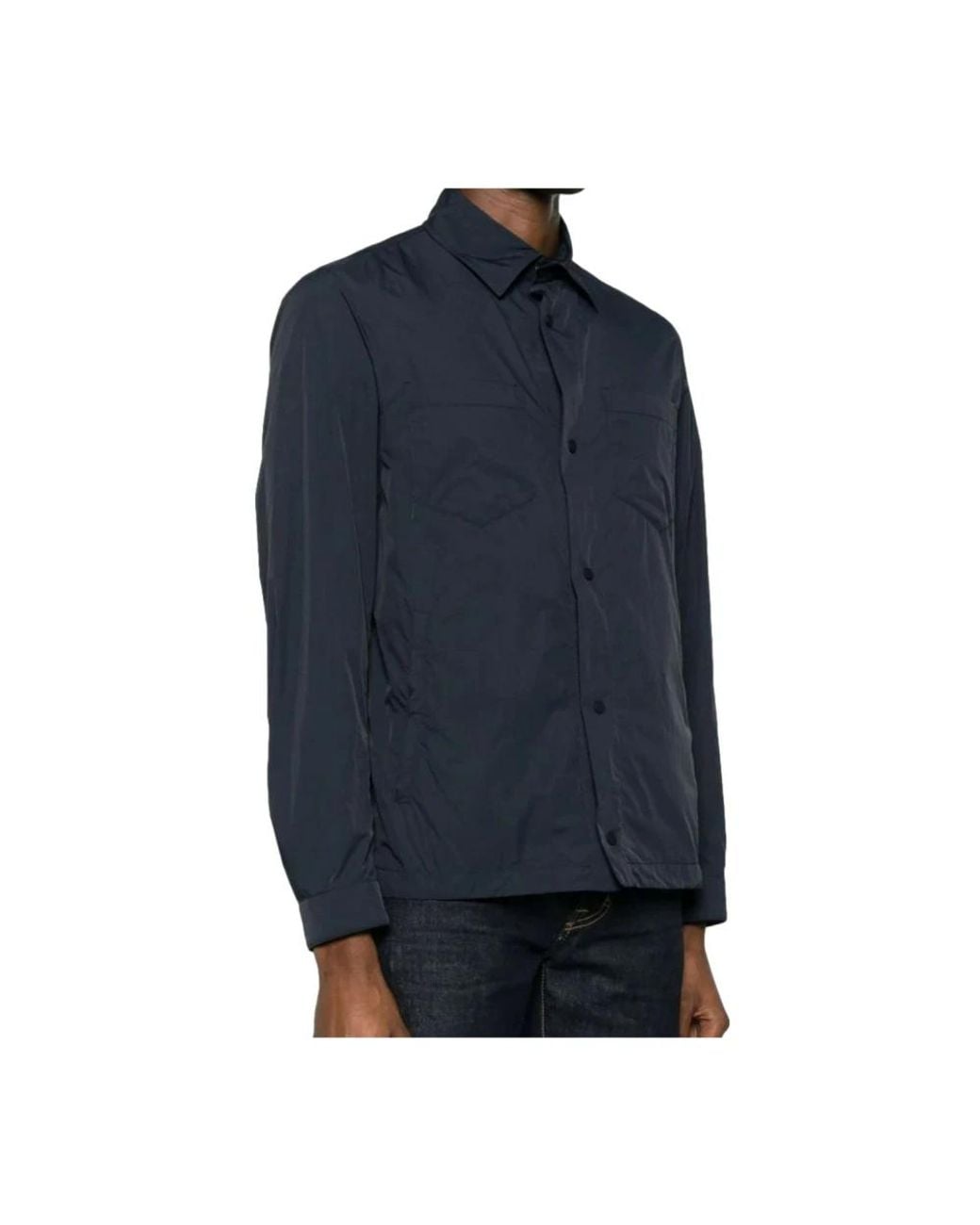 Herno Blue Light Jackets for men