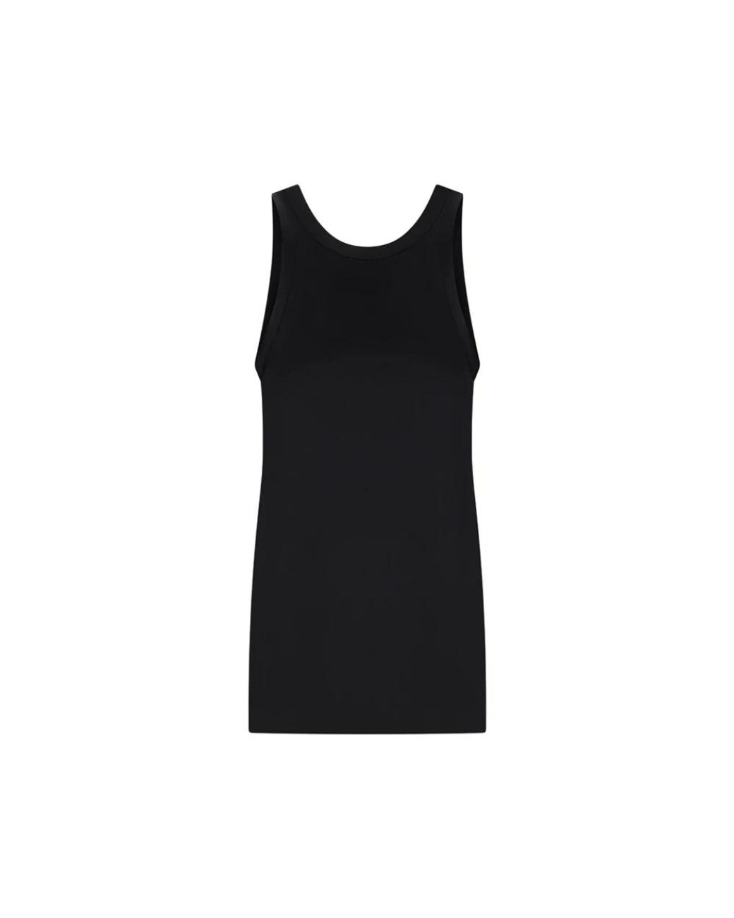 Totême Black Sleeveless Tops
