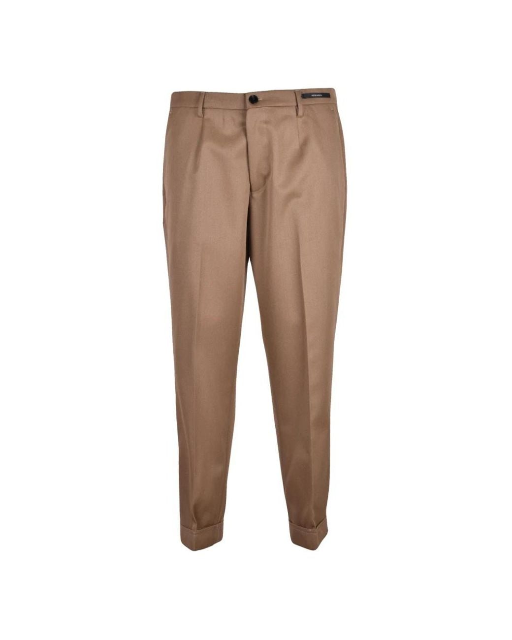 Michael Coal Natural Suit Trousers for men