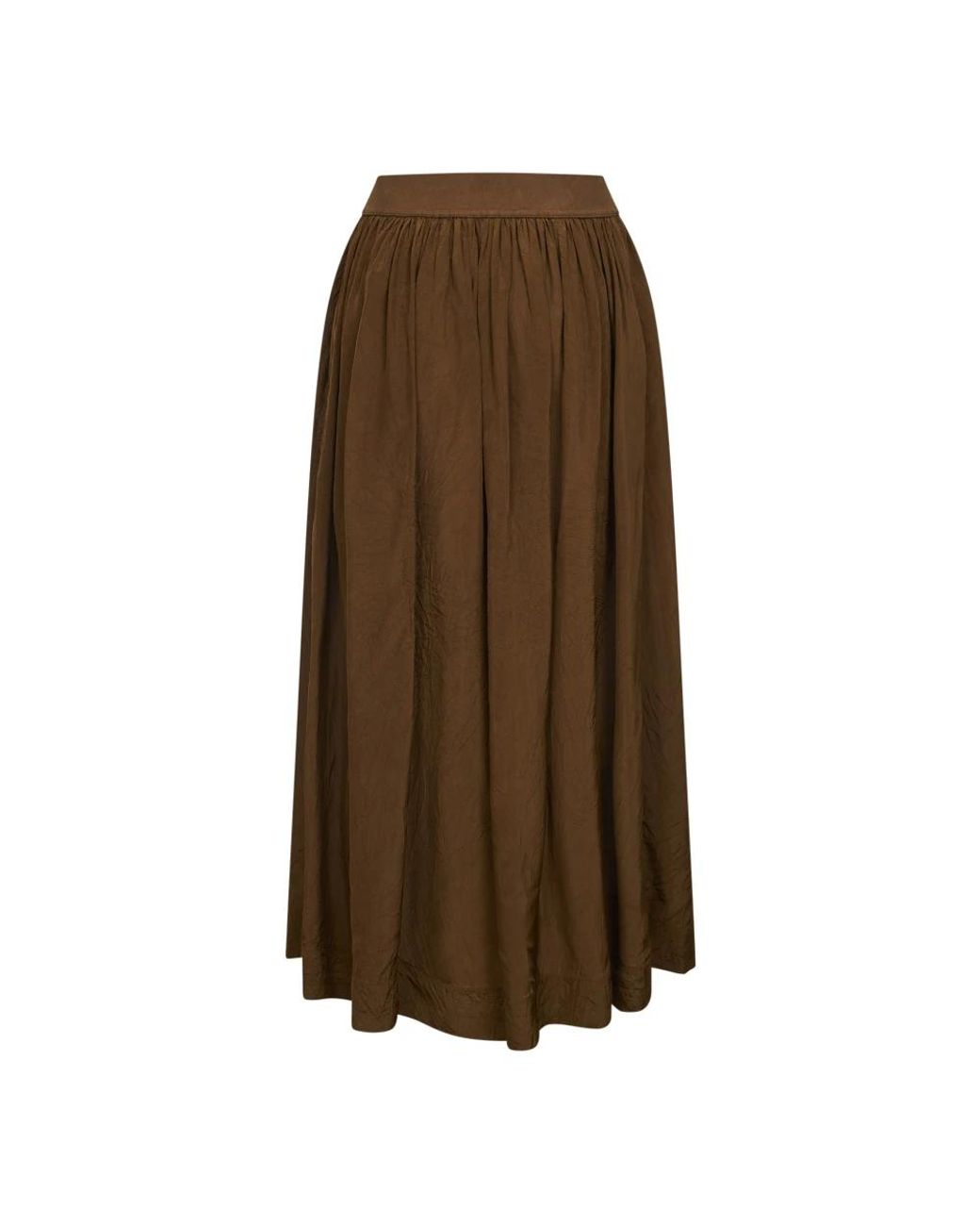 Midi Skirts Uma Wang de color Brown