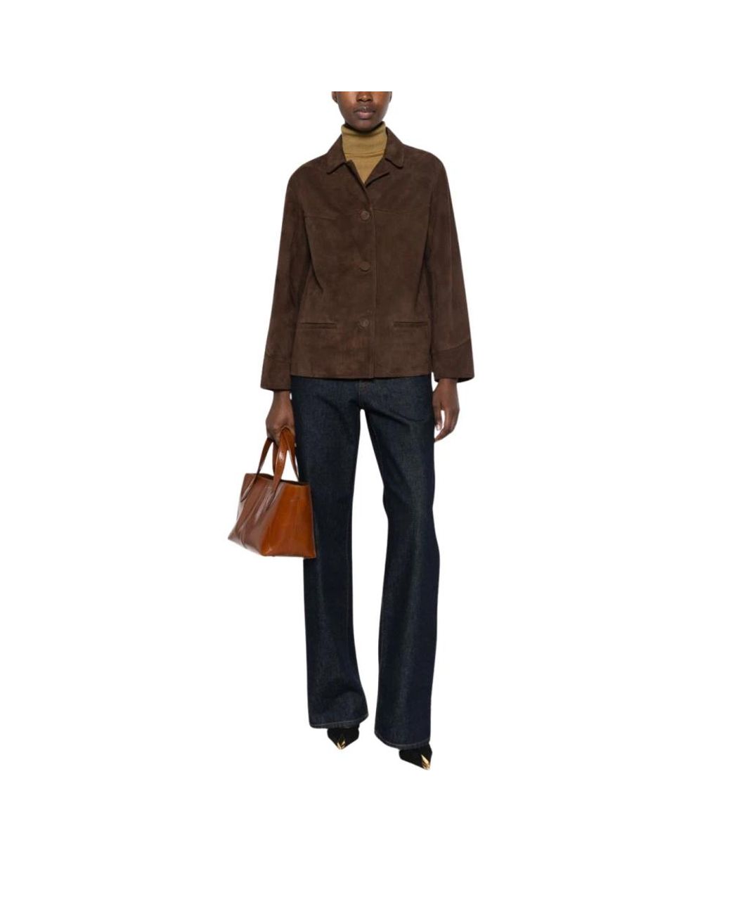 Tory Burch Black Leather Jackets