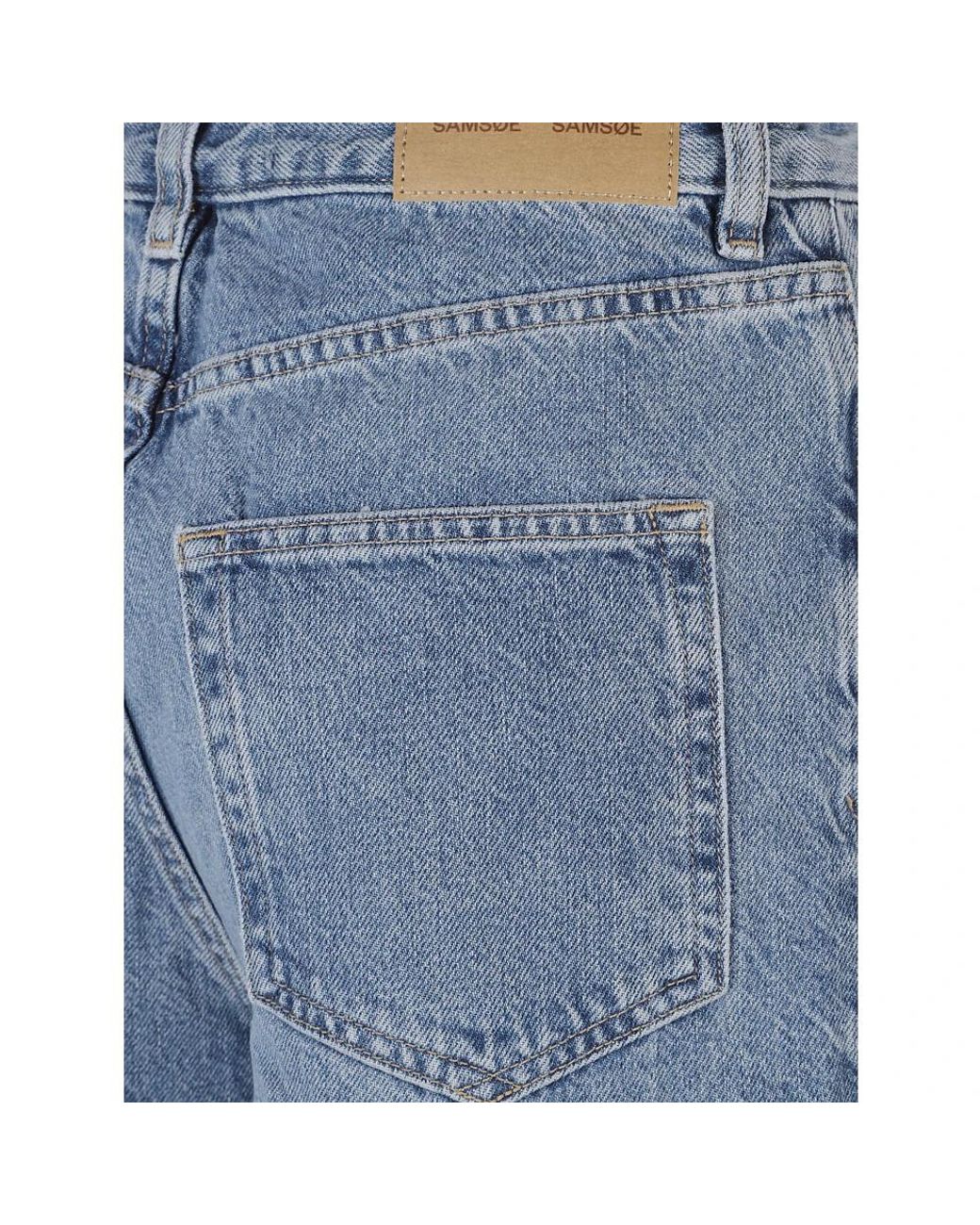Samsøe & Samsøe Blue Wide Jeans