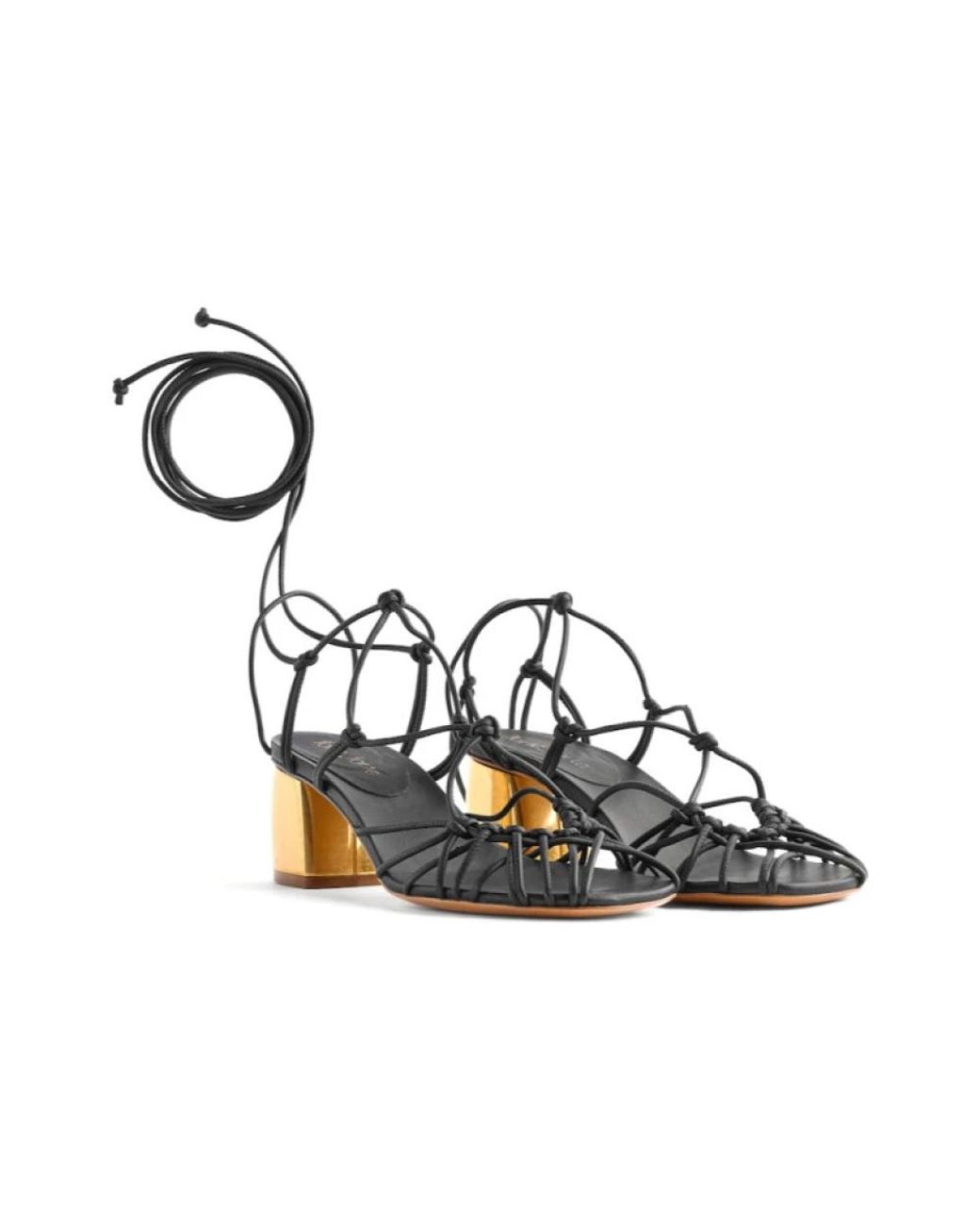 Forte_forte Metallic High Heel Sandals