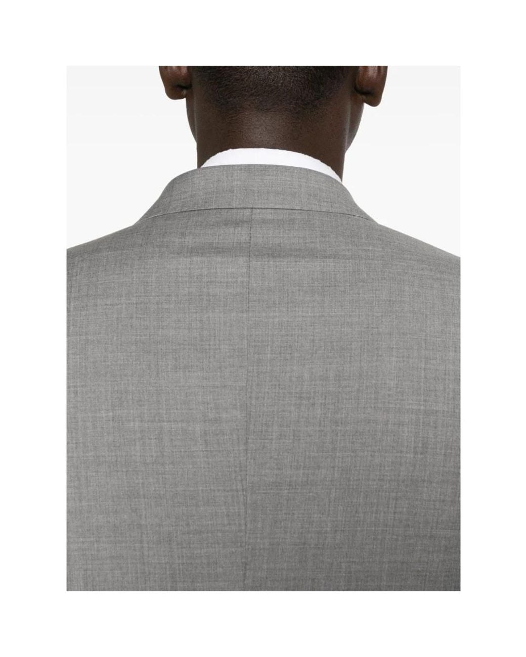 Tagliatore Gray Double Breasted Suits for men