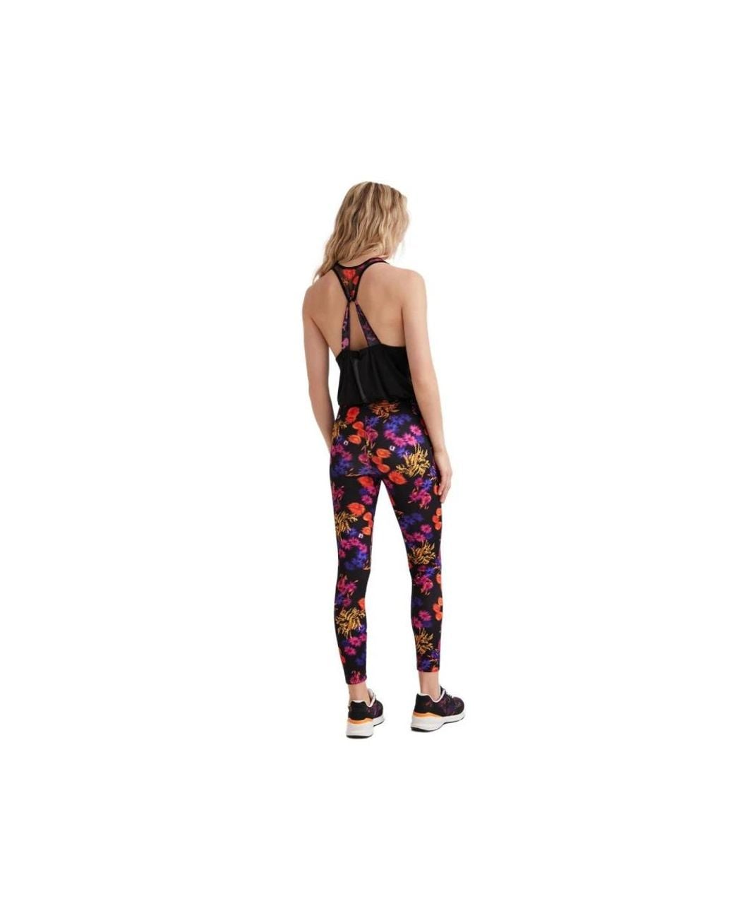 Desigual Red Leggings