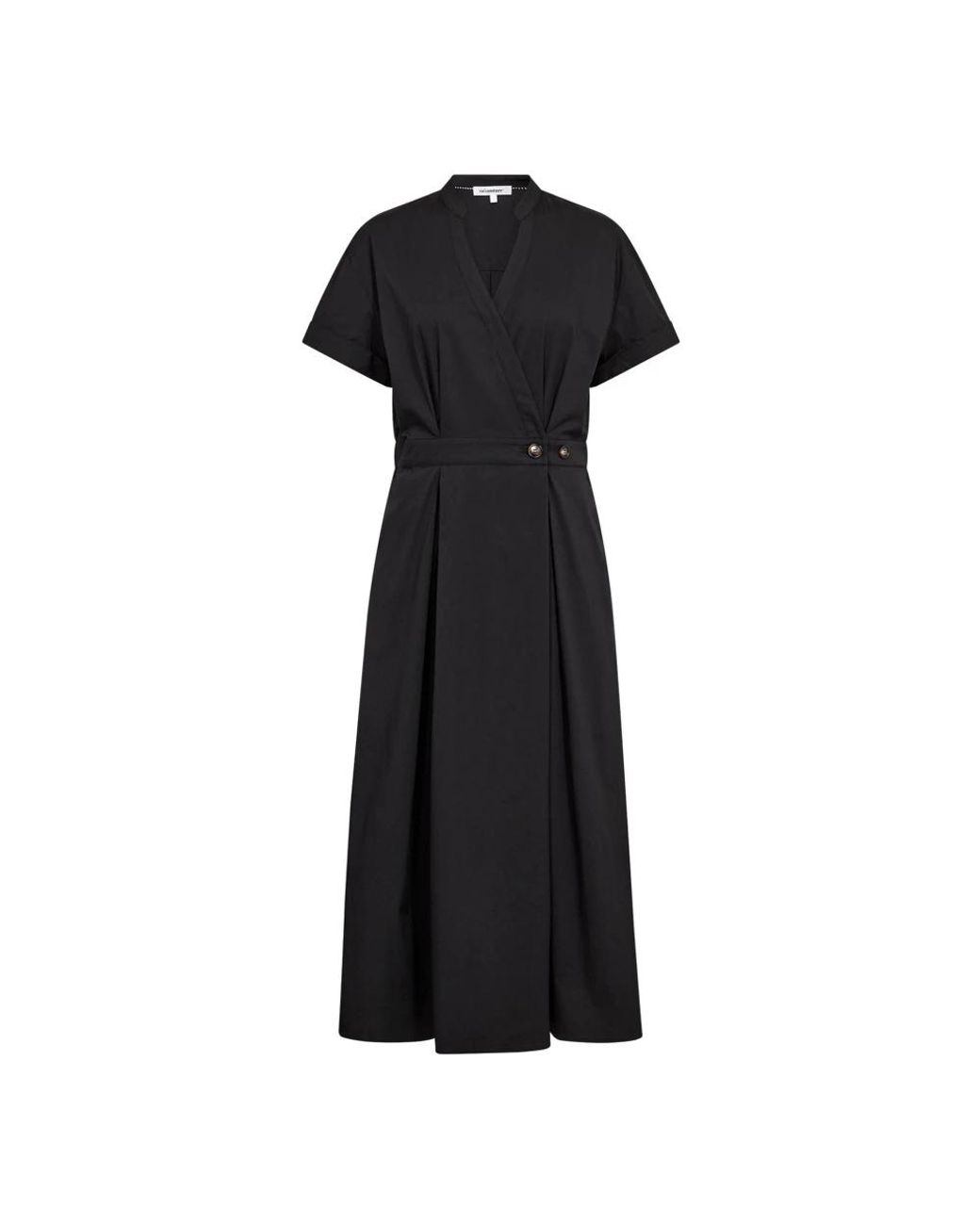 Maxi Dresses co'couture de color Black