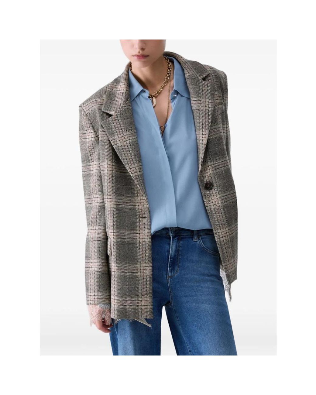 Liu Jo Natural Blazers