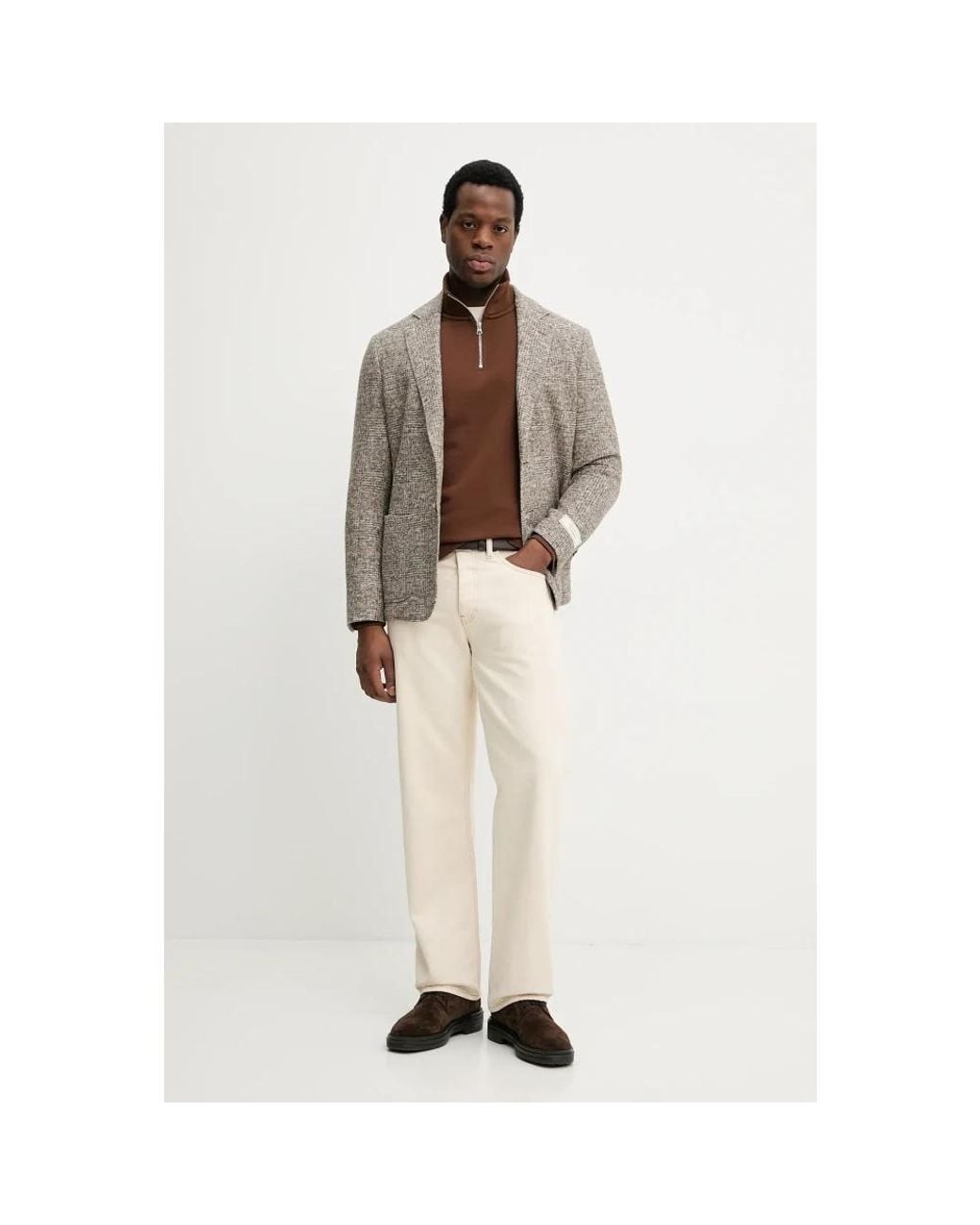Zip-Throughs Gant pour homme en coloris Brown