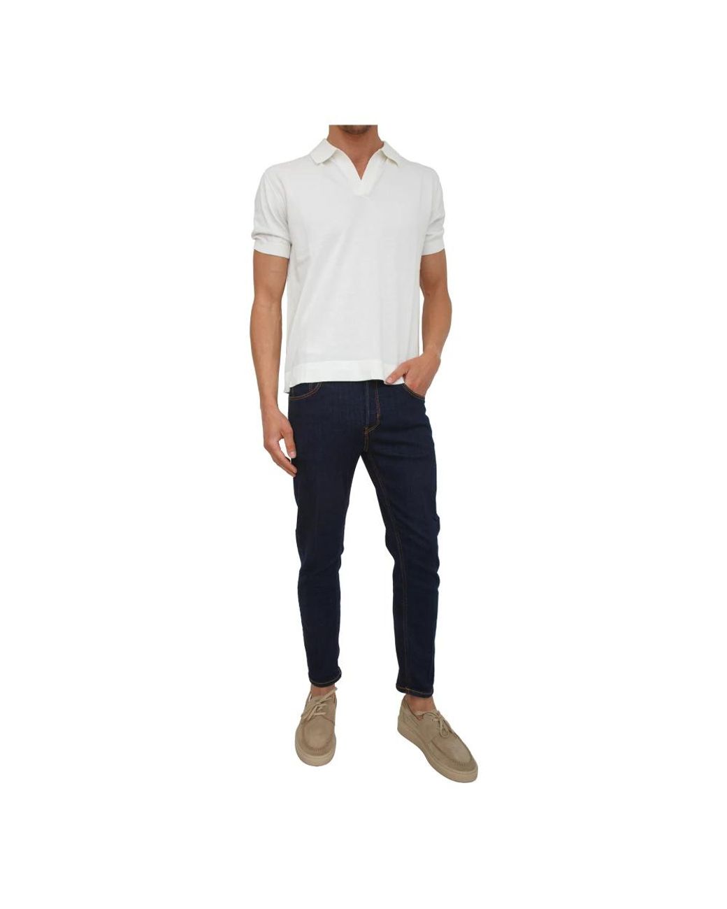 PT Torino Blue Slim Fit Jeans for men