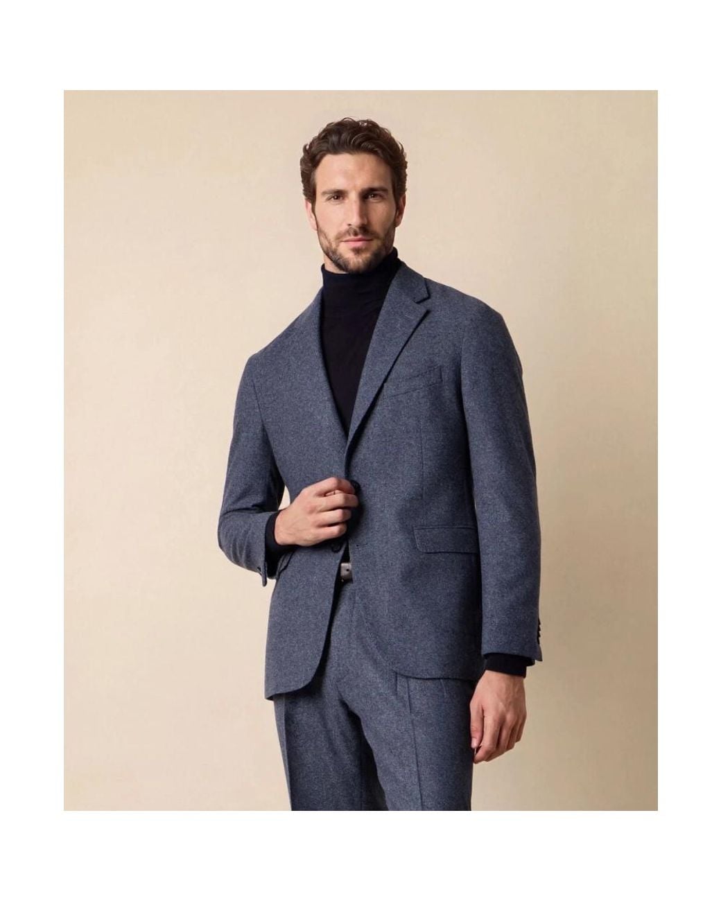 Brooks Brothers Blue Single Breasted Suits for men