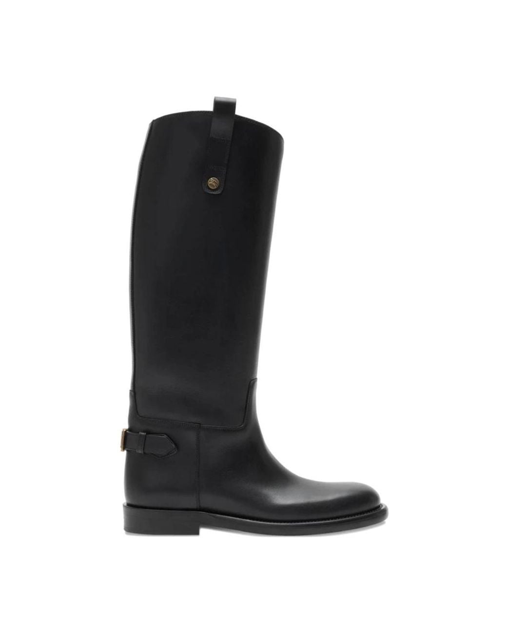 Burberry Black High Boots