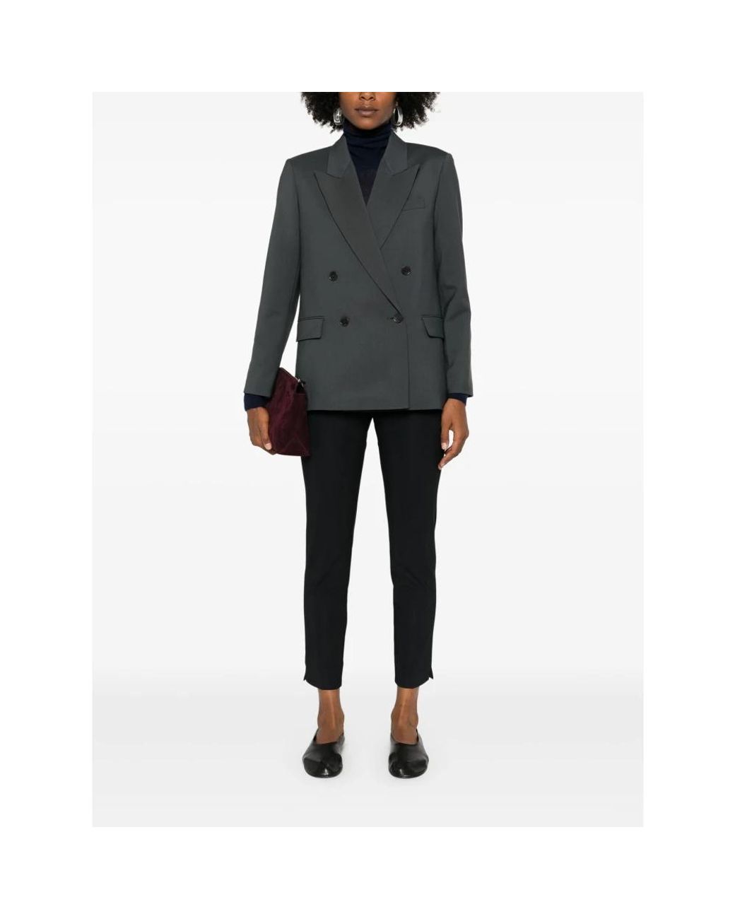 Rrd Black Slim-Fit Trousers