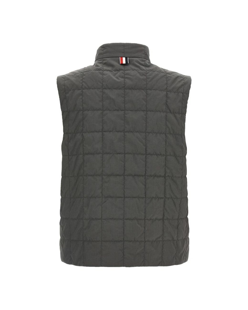 Thom Browne Gray Waistcoats for men