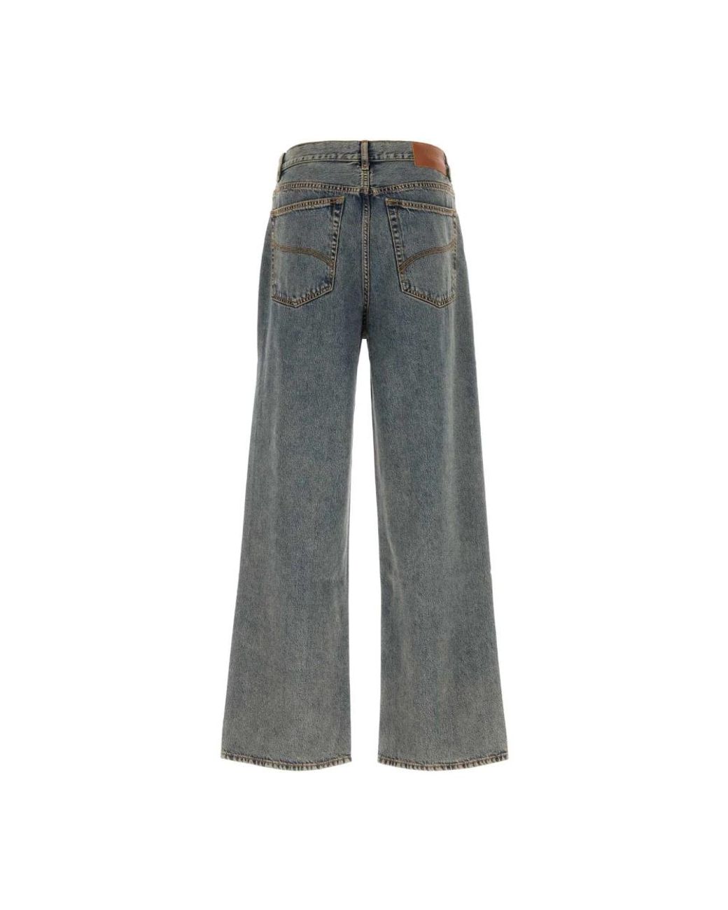 Amiri Gray Wide Jeans for men