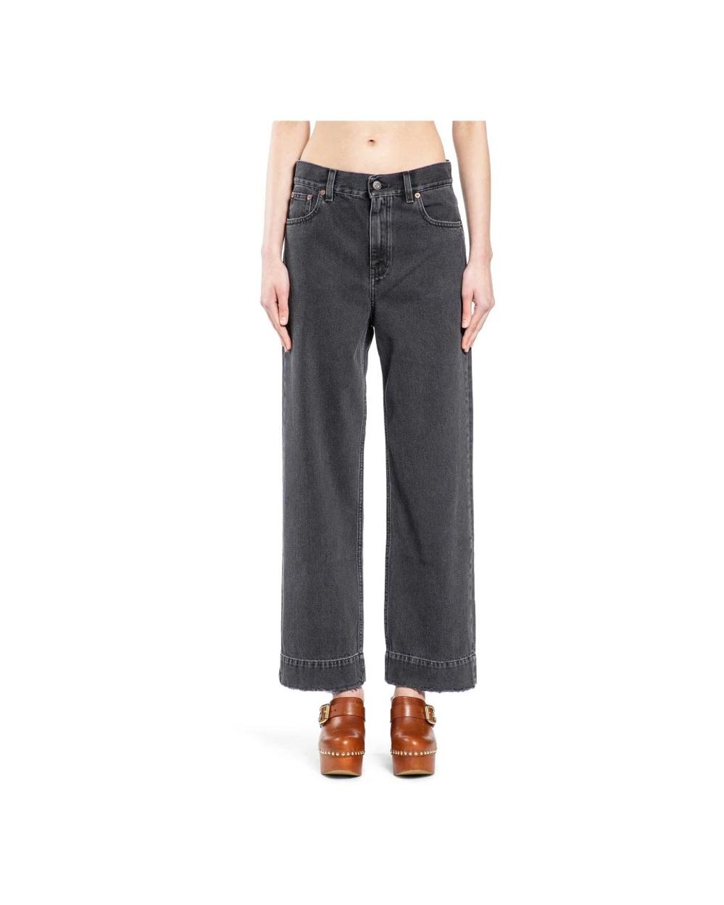 Chloé Blue Wide Jeans