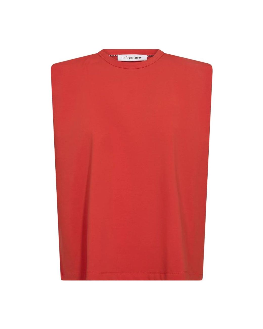 co'couture Tops ,Rood ,Sleeveless Tops in het Red