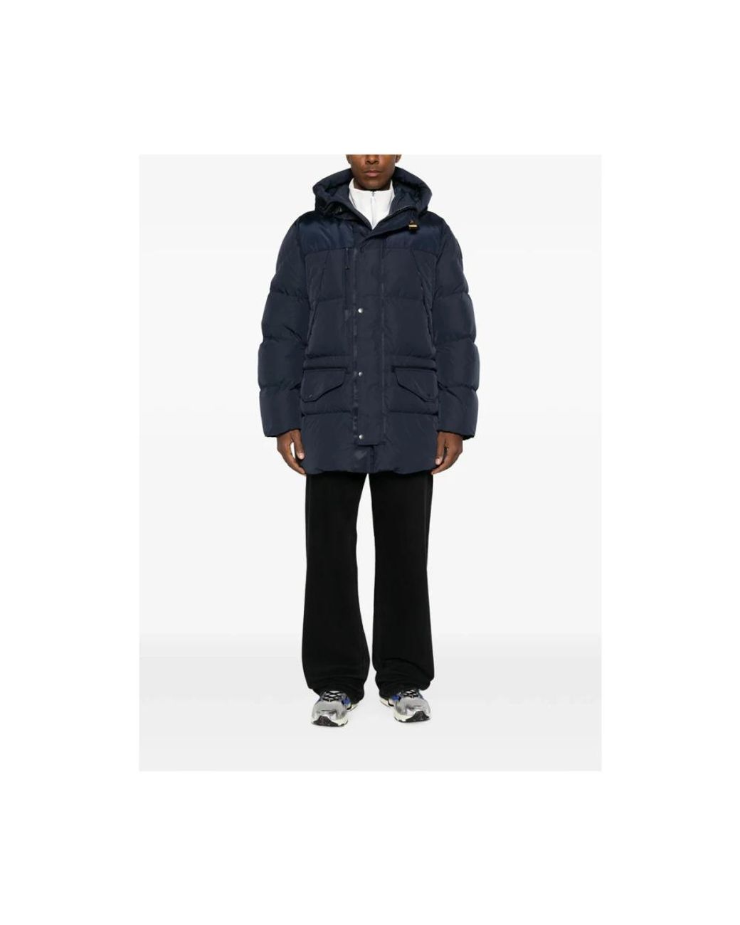 Parajumpers Blue Down Jackets for men